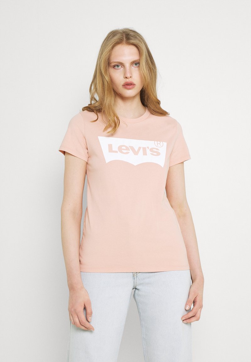 Levi's® THE PERFECT TEE - Trükipildiga T-särk - seasonal evening sand
