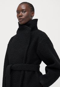 Gina Tricot Tall LONG COAT - Palton clasic - black