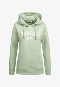 Valitud, pastel green white