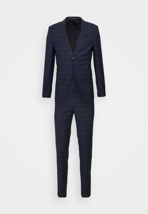 JPRFRANCO CHECK SUIT - Costume - navy blazer