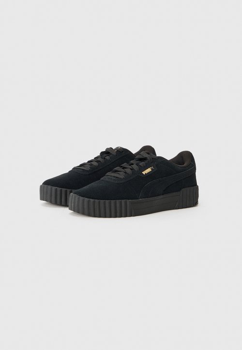 PUMA CARINA 3.0 - Trainers - black/gold-coloured — foto 2