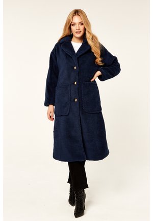 LONGLINE - Winter coat - navy