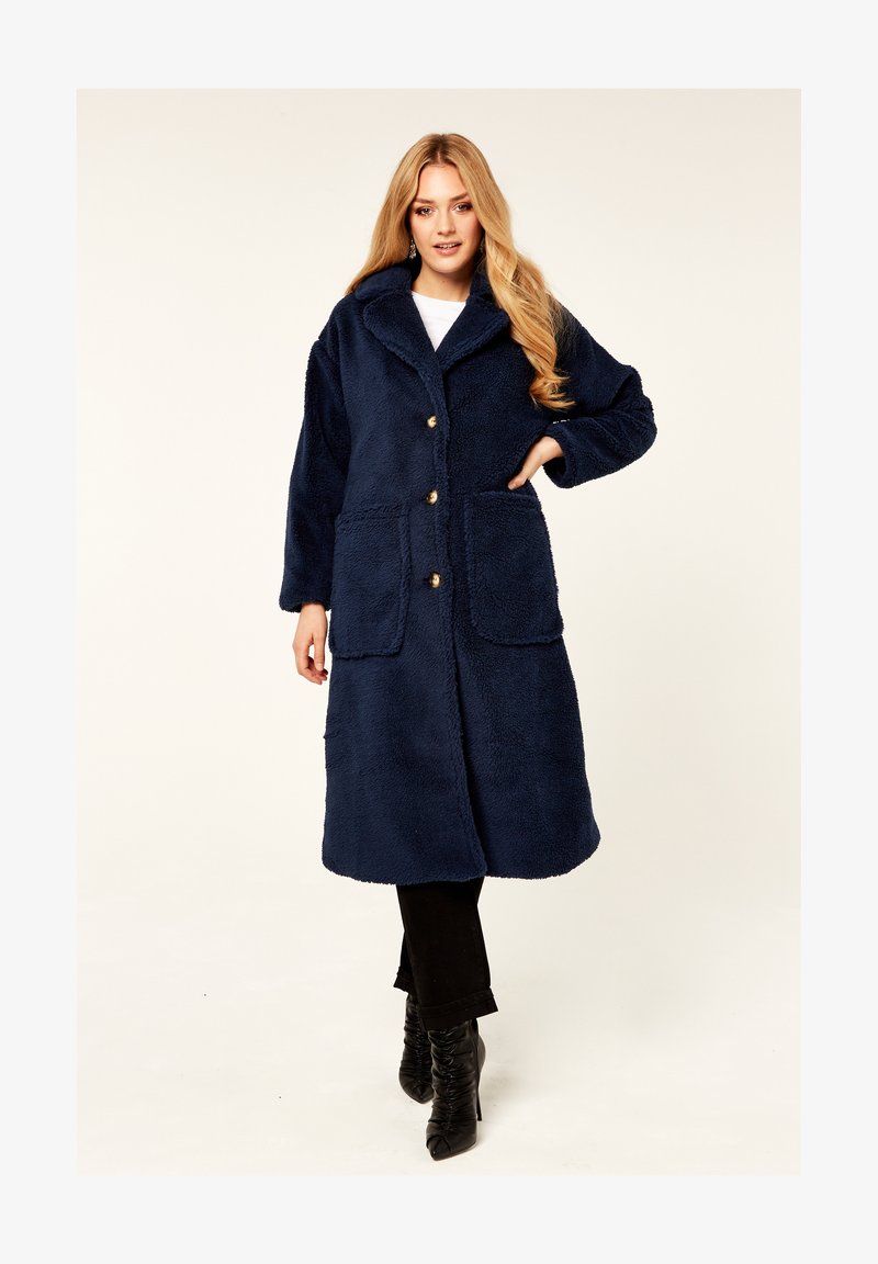 GINI LONDON LONGLINE - Winter coat - navy