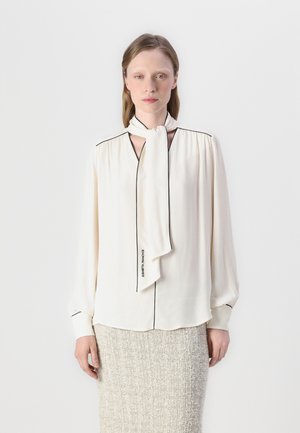 Elisabetta Franchi BLOUSE - Blouse - burro/nero
