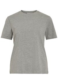 NORA - T-shirt basic - medium grey melange