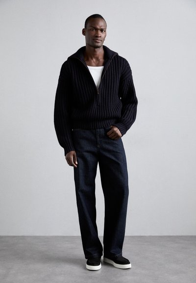 Emporio Armani FASHION - Πουλόβερ - blu navy