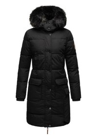 Navahoo Wintermantel - black