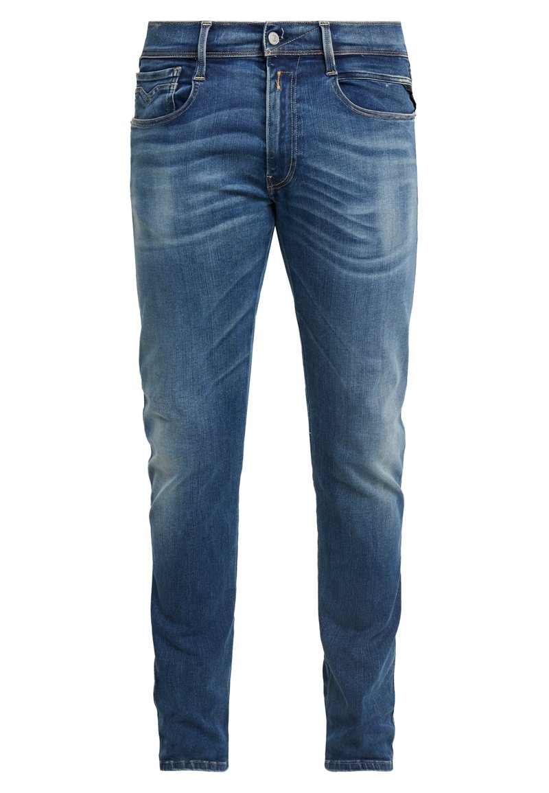 Herren Skinny Fit | Replay ANBASS HYPERFLEX BIO Jeans Slim Fit medium blue/schwarz - ID96967 Herren Skinny Fit | Replay ANBASS HYPERFLEX BIO Jeans Slim Fit medium blue/schwarz - ID96967