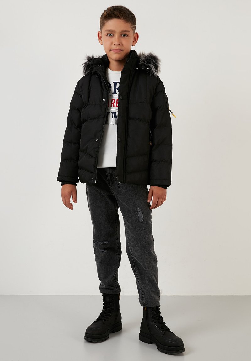 LELA REGULAR FIT - Ziemas jaka - black