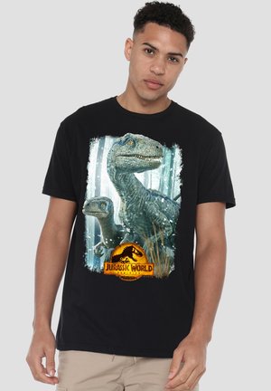 Jurassic World, JURASSIC WORLD BLUE BEAUTY SHOT - T-Shirt print - black