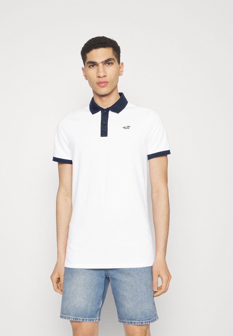 Hollister white polo Clearance
