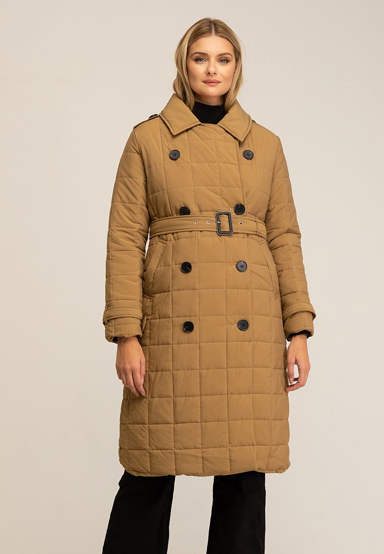 Tantra Wintermantel camel