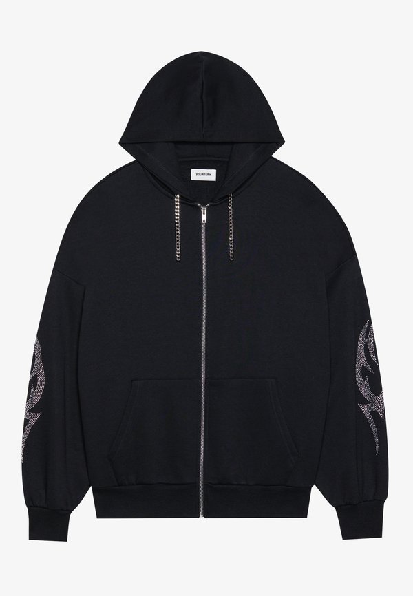 RHINESTONE TRIBAL ZIP-UP UNISEX - Zip-up sweatshirt4