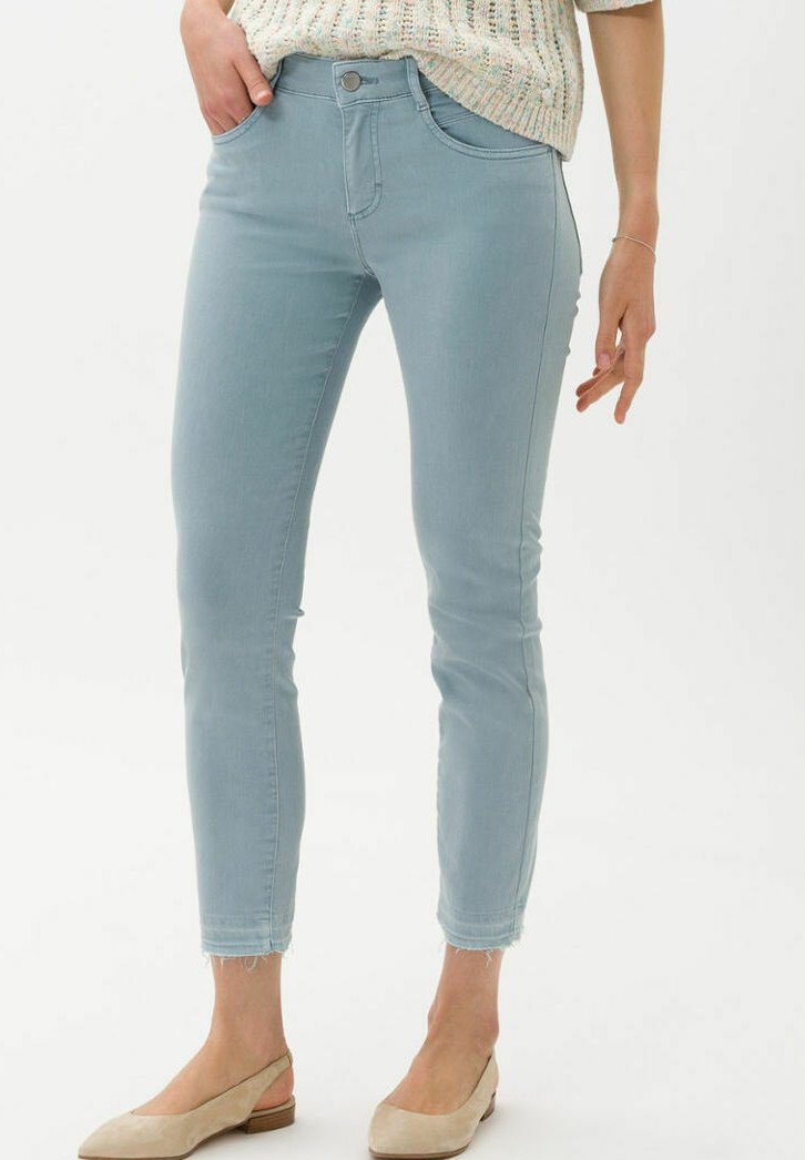 BRAX Shorts di jeans - bleached/celeste - Zalando.it