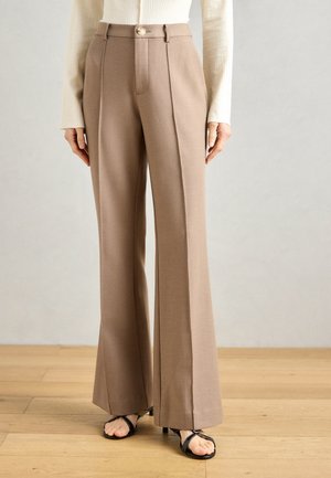 POLLY - Püksid - coffee quartz