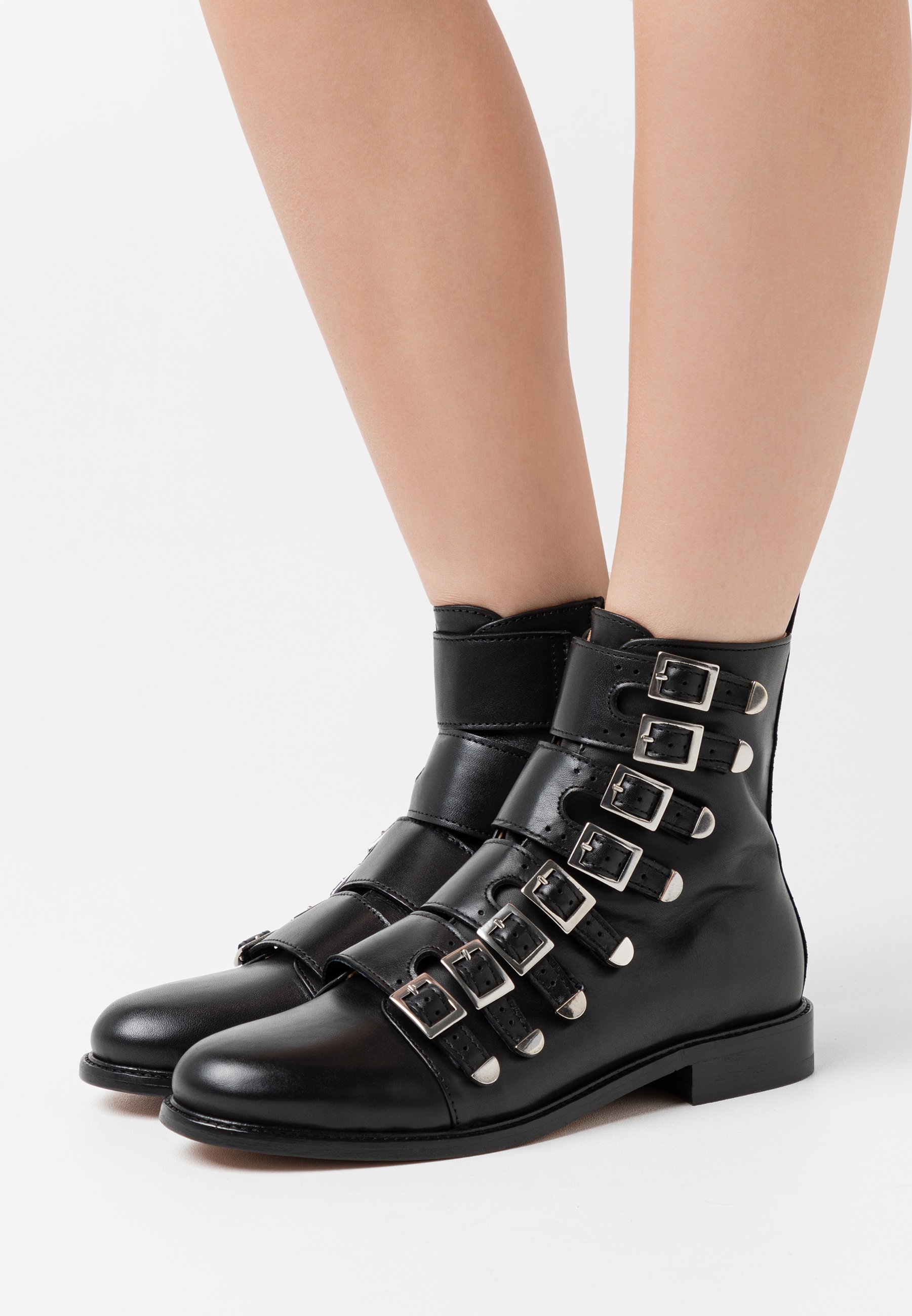 maje studded boots