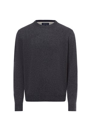 Strickpullover - grau