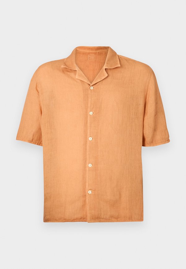 SHORT SLEEVE  REGULAR FIT MEN SHIRT - Shirt - apricot4