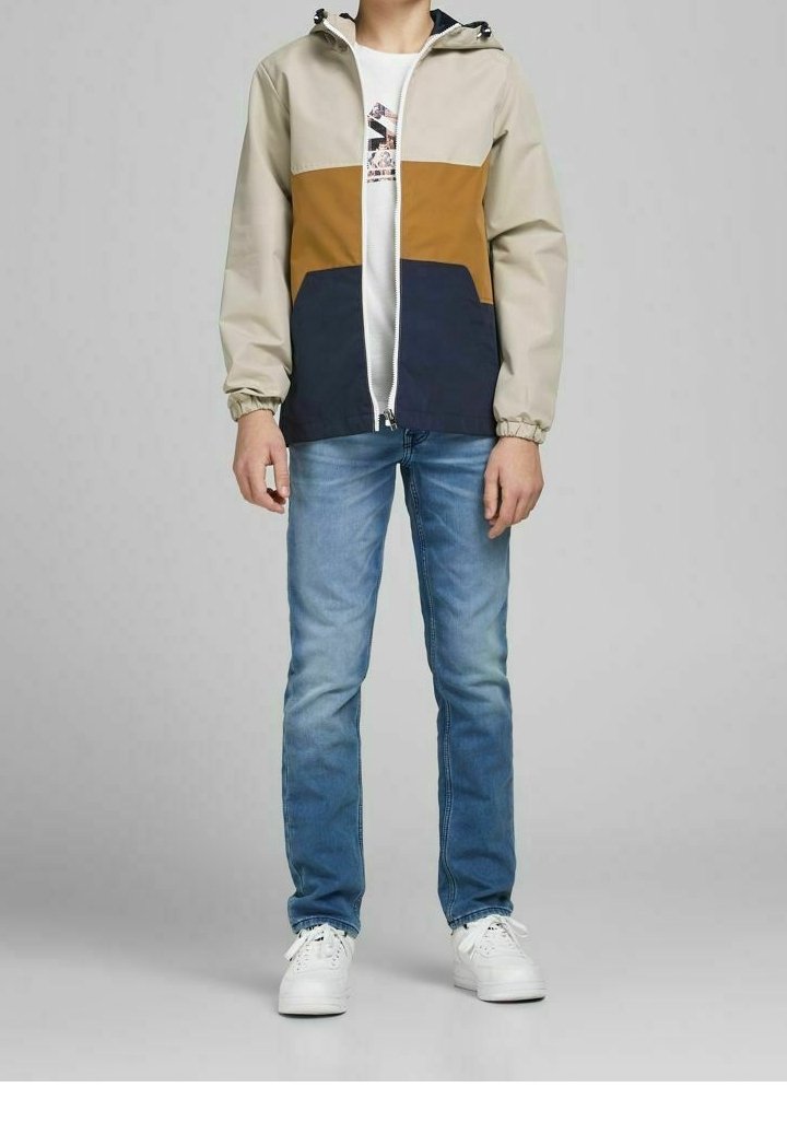 Jack & Jones Junior JUNGS COLOURBLOCKING - Allvädersjacka - crockery