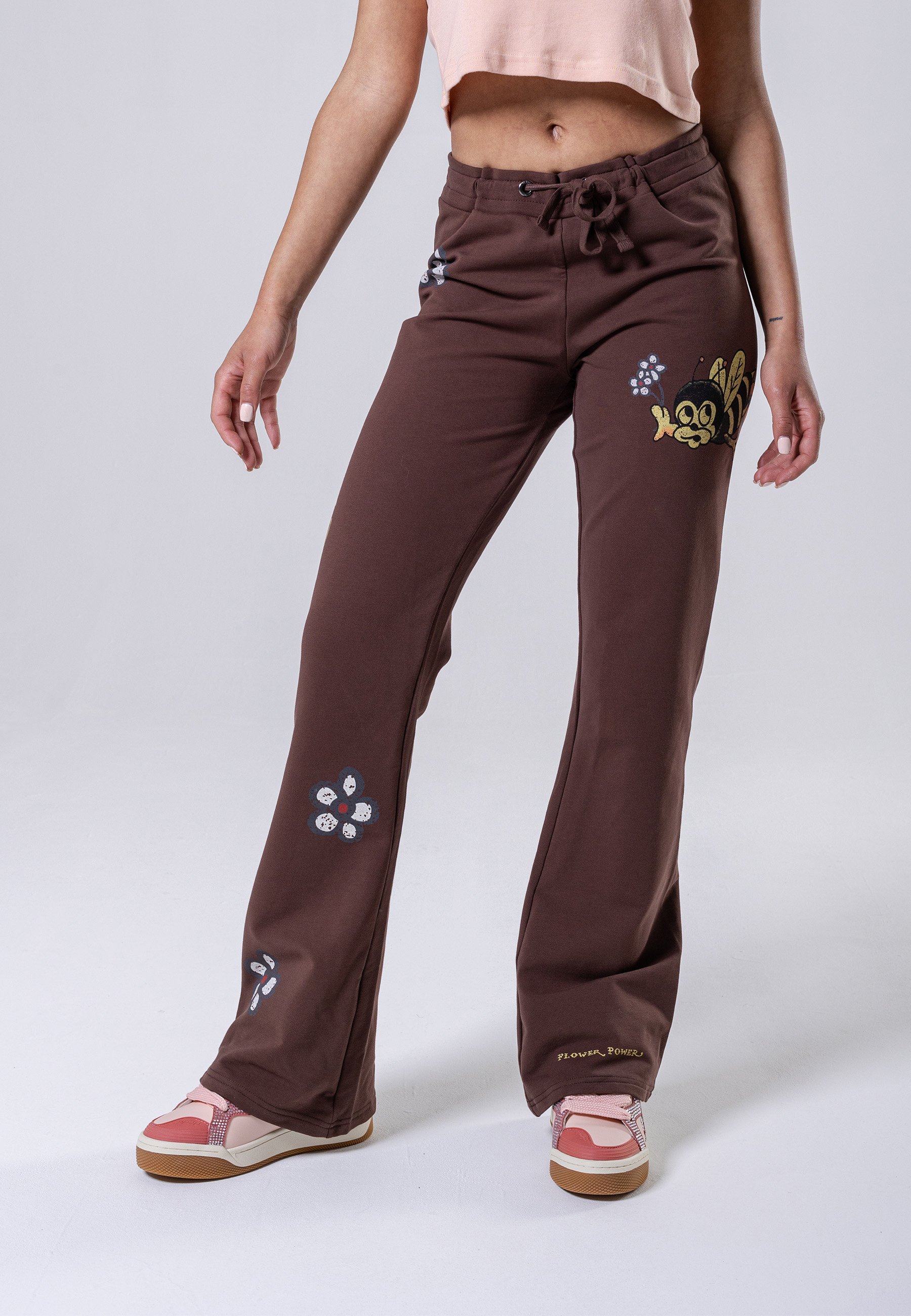Ed Hardy Trousers - brown - Zalando.ie