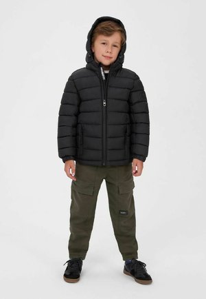 MINOTI, HOODED WITH ZIP POCKETS - WINTER JACKET - Chaqueta de invierno - black