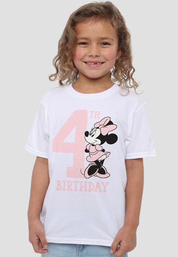 MINNIE MOUSE 4TH BIRTHDAY - T-Shirt print