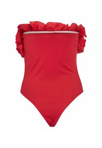 VILA Top - poppy red