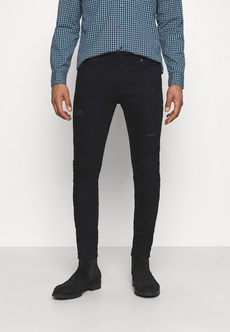 Jack & Jones Vaqueros pitillo - black denim