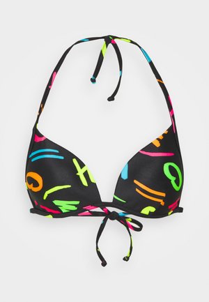 TRIANGLE BRA - Bikinitopp - black