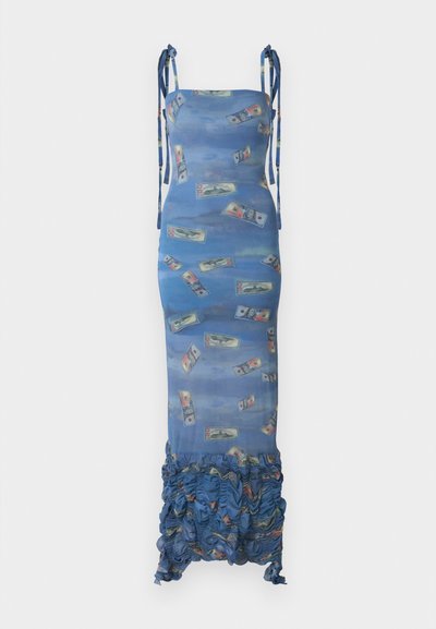 AVAVAV LONG SMOCK DRESS - Maksi suknelė - blue