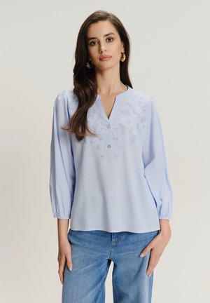Bluse - blue