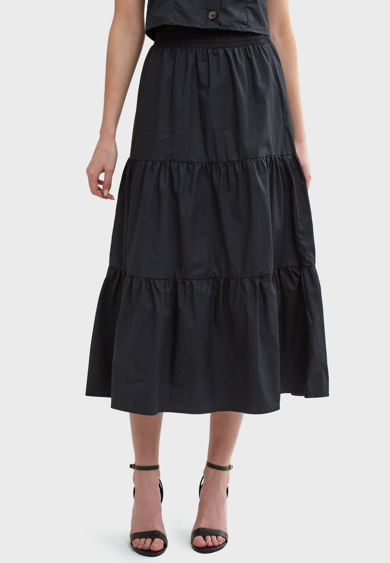 Damen Jeansröcke | INFLUENCER A-Linien-Rockblack/schwarz - LO56846 Damen Jeansröcke | INFLUENCER A-Linien-Rockblack/schwarz - LO56846