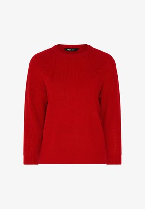 Yours Clothing, PLUS SIZE JUMPERS - Pullover - red