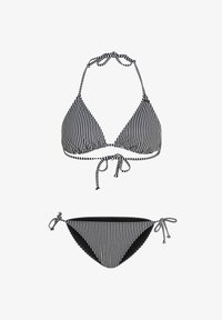 Sélectionné, black micro stripe