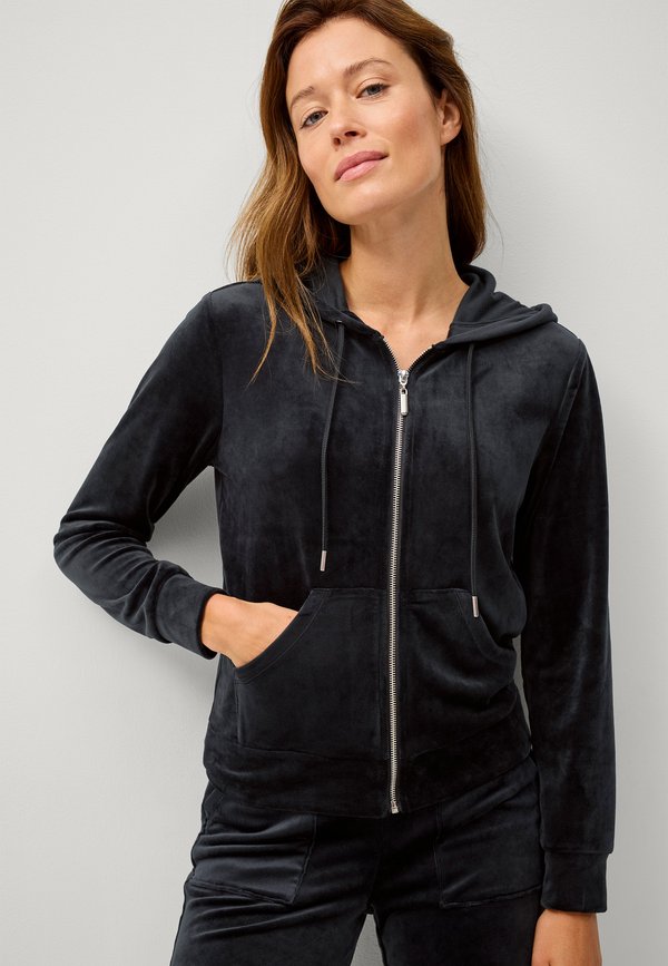 Sweatjacke - schwarz