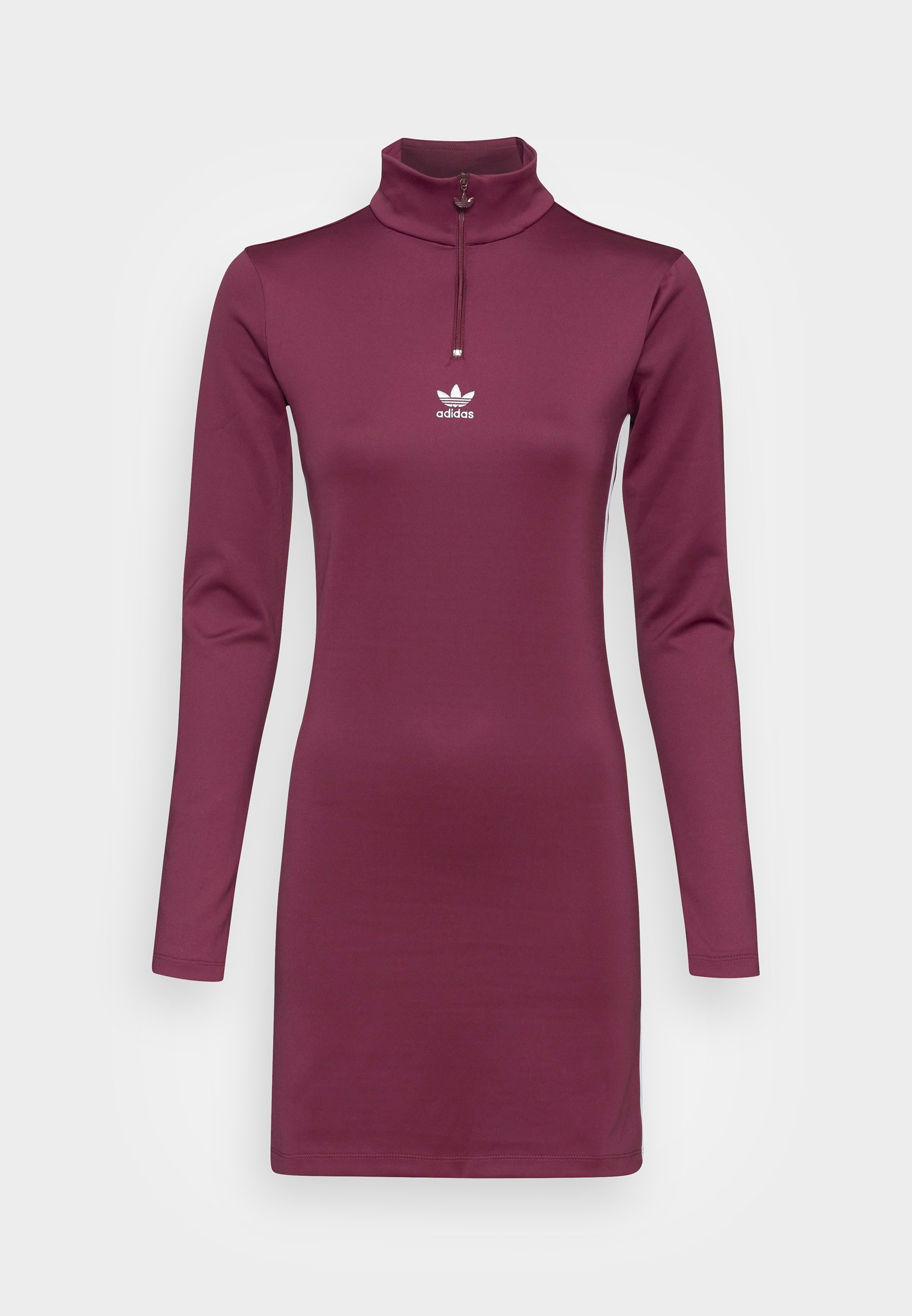 adidas Originals DRESS - Vestito di maglina - victory crimson/bordeaux -  Zalando.it