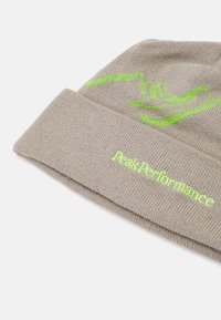 Peak Performance MOUNTAIN UNISEX - Čepice - avid beige/stand out green