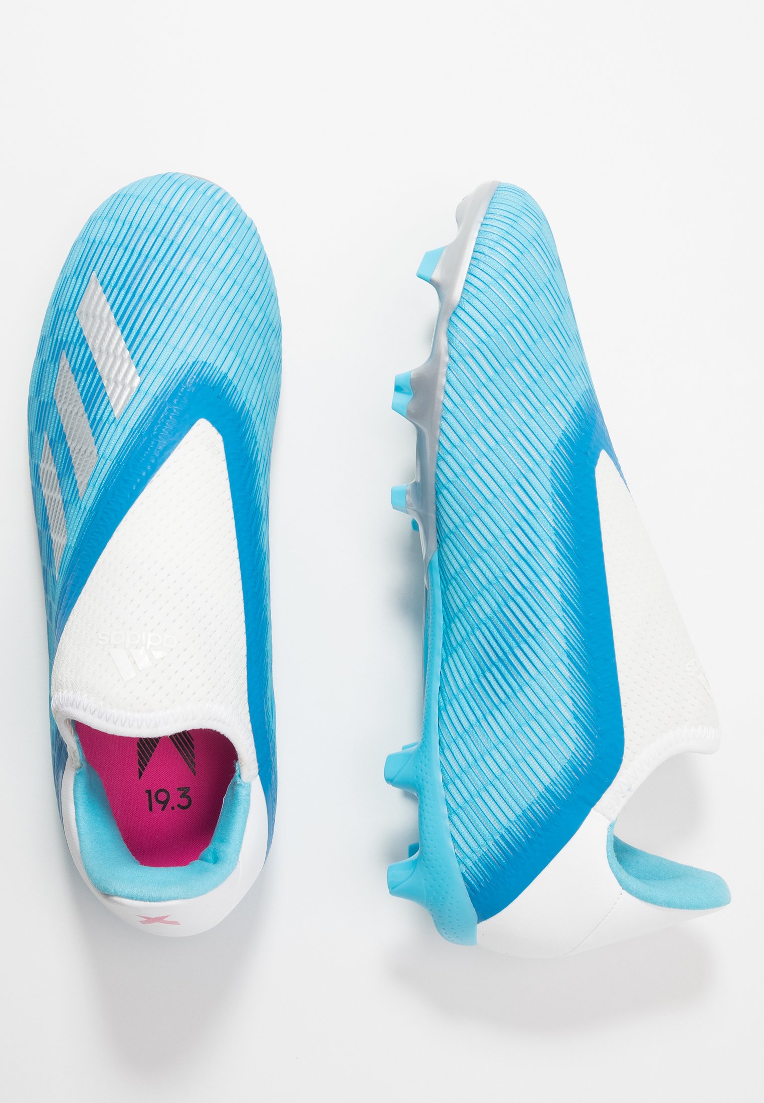 adidas Performance X 19.3 LL FG Fotballsko bright cyan adidas Performance X 19.3 LL FG Fotballsko bright cyan