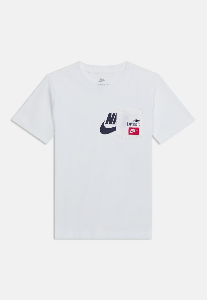 Nike FUTURA UNISEX - Print T-shirt - white