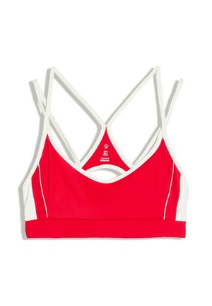 Bershka, (ACTIVE) TECHNICAL TOP WITH CONTRAST BINDING - Débardeur - red