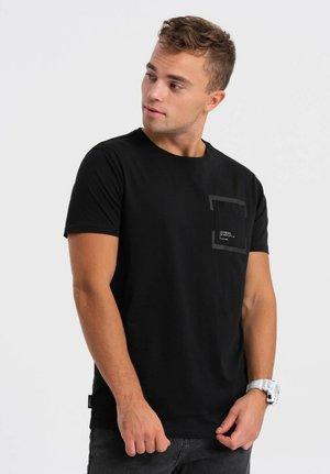 Print T-shirt - black