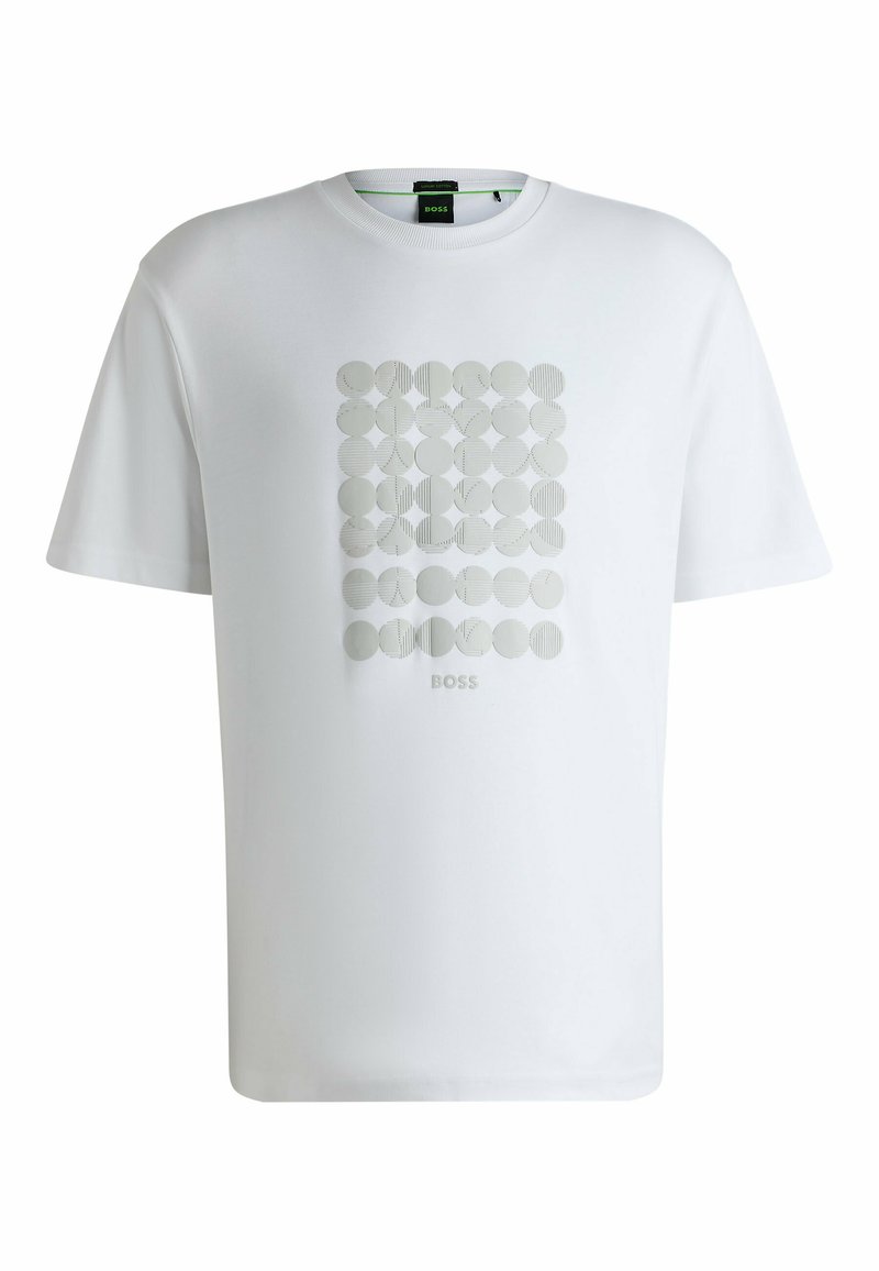 Boss T-shirt print wit