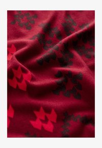 Unausgewählt, burgundy red fairisle