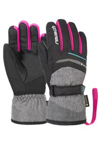 Reusch - Fingerhandschuh - blck blck melang pink glo Thumbnail-Bild 1