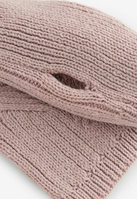 Next CABLE - REGULAR FIT - Kortfingerhandsker - pink with gold sparkle