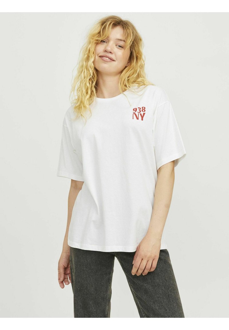 JJXX JXJOSEPHINE - Tričko s potlačou - blanc de blanc