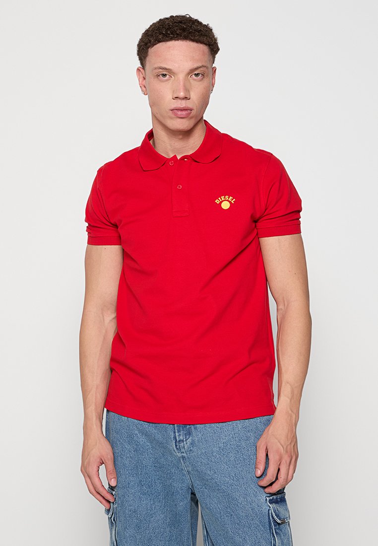 Diesel Poloshirt rood