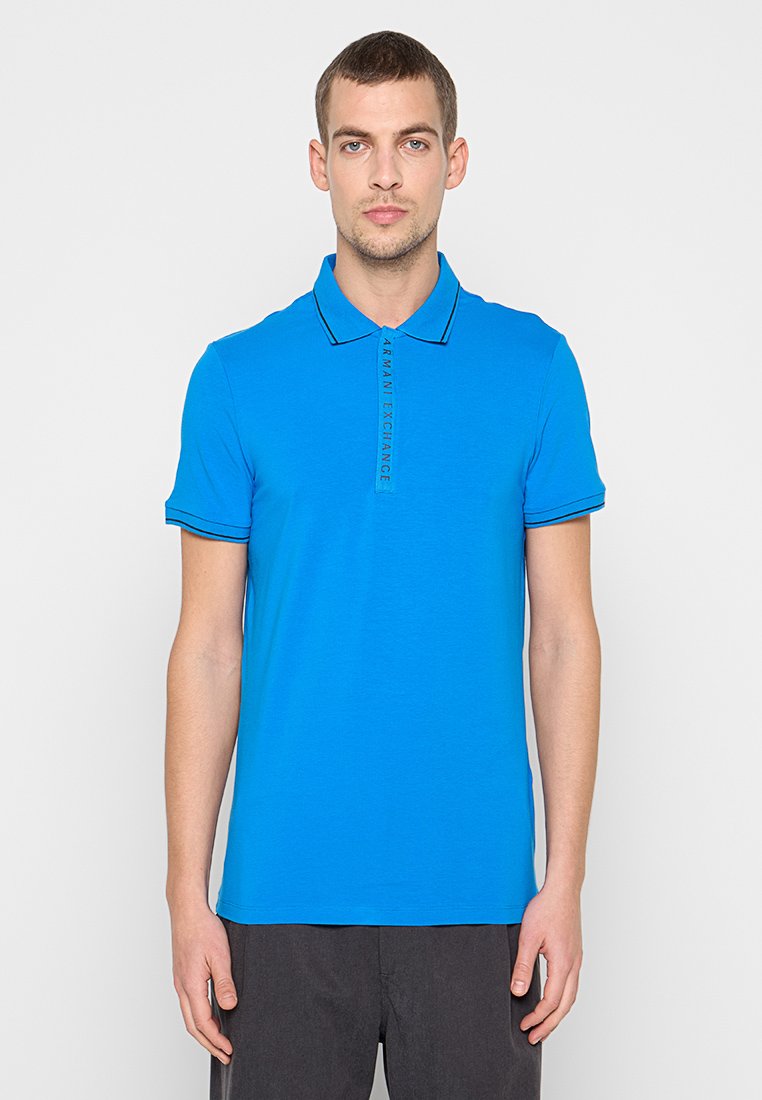 Armani Exchange Poloshirt blauw Armani Exchange Poloshirt blauw