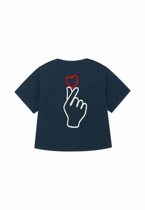 SARANGHAEBACK BACK PRINT  - Print T-shirt - dark blue