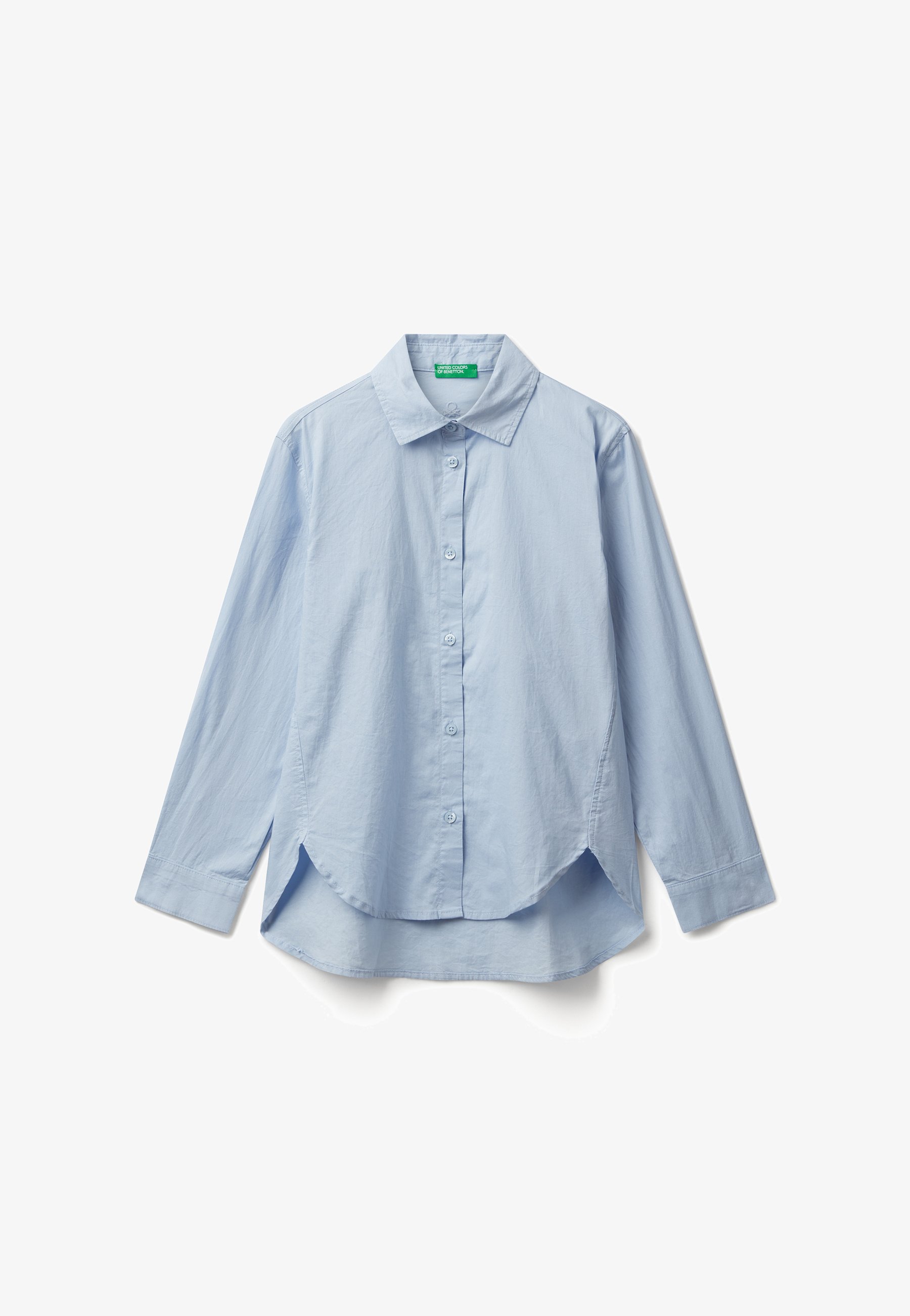 United Colors Of Benetton Camicia 5DHJGQ00K Bambini E Ragazzi, Blu United Colors Of Benetton Camicia 5DHJGQ00K Bambini E Ragazzi, Blu